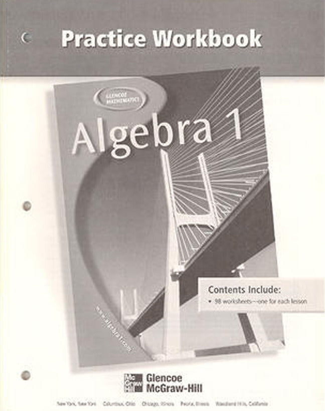 Algebra 1 Practice Workbook