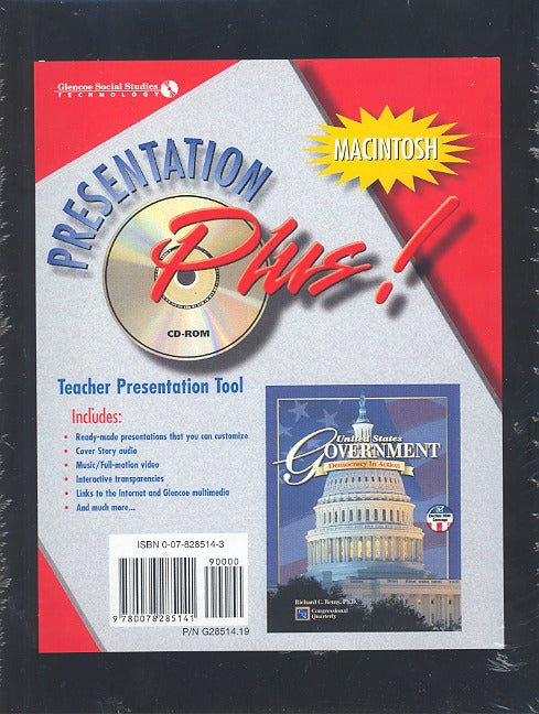 United States Government Democracy In Action Presentation Plus Macintosh Cd Rom