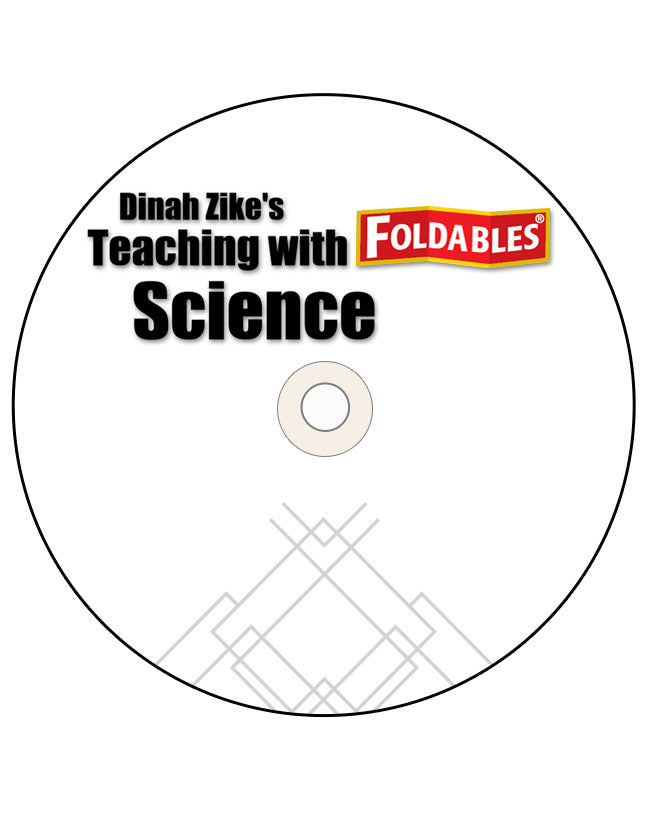 Glencoe Iscience Level Blue Grade 8 Dinah Zikes Teaching Science With Foldables Cd Rom