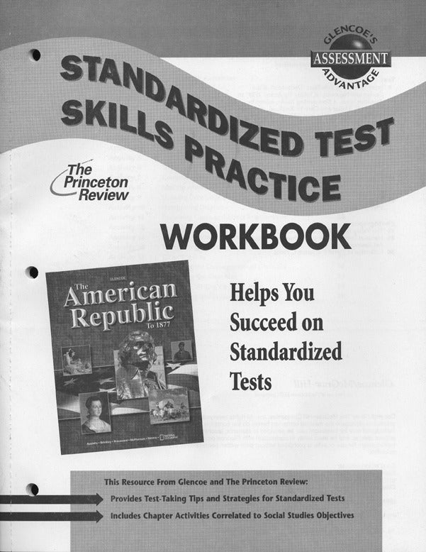 American Republic To 1877 Standardized Test Practice Workbook Student Edition