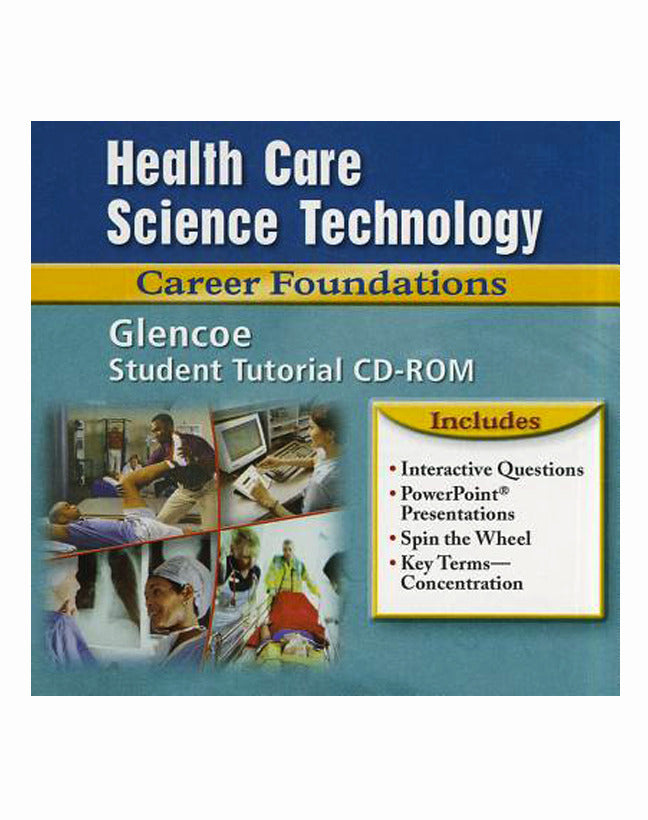 Health Care Science Technology Career Foundations Student Tutorial Cd Rom