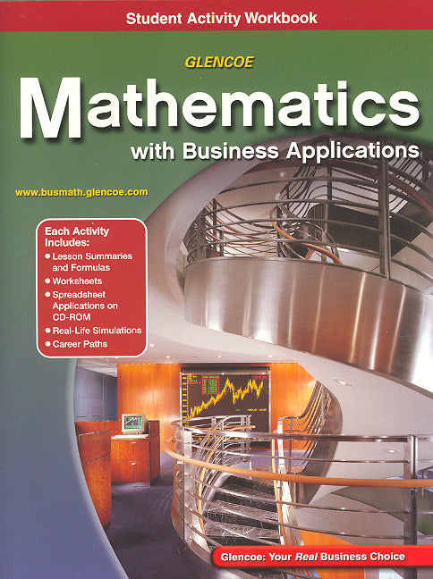 Mathematics With Business Applications Student Activity Workbook 5e