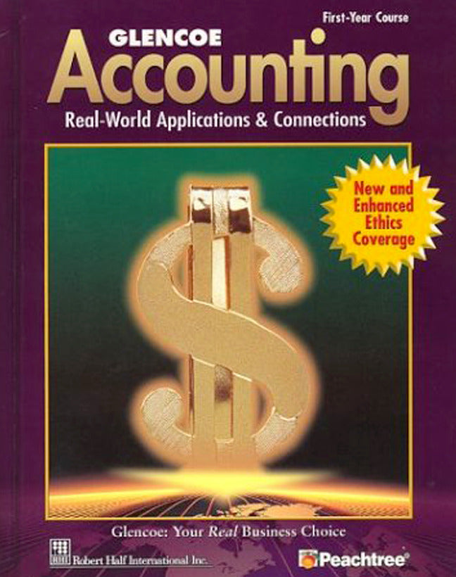 Glencoe Accounting First Year Course Student Edition 5e