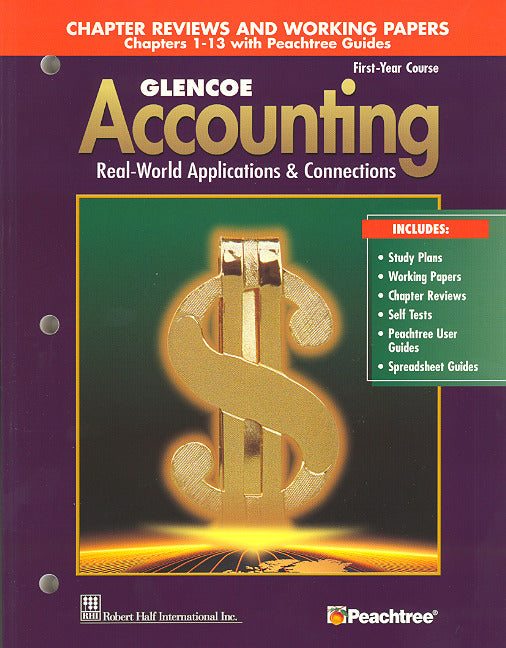 Glencoe Accounting Chapters 1 13 Working Papers 5e