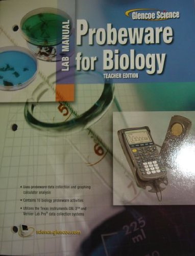 Probeware for Biology, Teacher Edition, Lab Manual [Paperback] McGraw-Hill Education