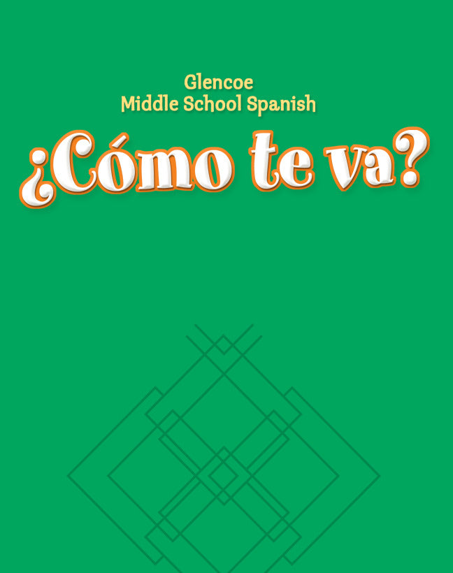 CÃ³mo Te Va Level A Nivel Verde Workbook