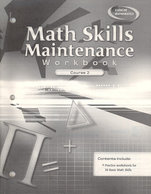 Math Skills Maintenance Workbook Course 2