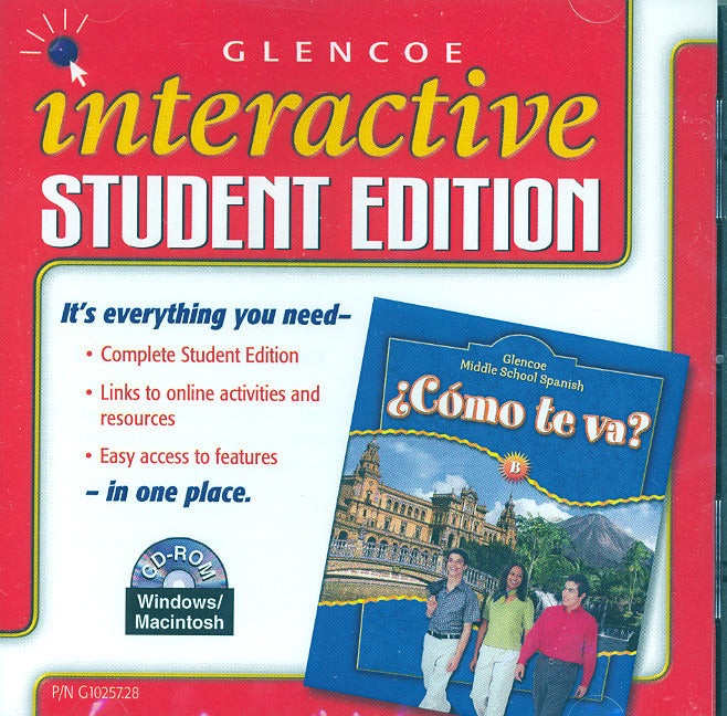 CÃ³mo Te Va Level B Nivel Azul Interactive Student Edition Cd Rom