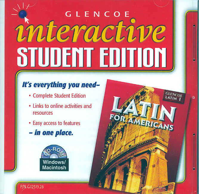 Latin For Americans Level 1 Interactive Student Edition Cd Rom 9e