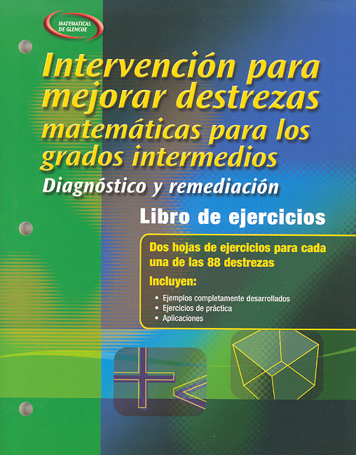 Skills Intervention For Middle School Mathematics Diagnosis & Remediation Spanish Student Workbook