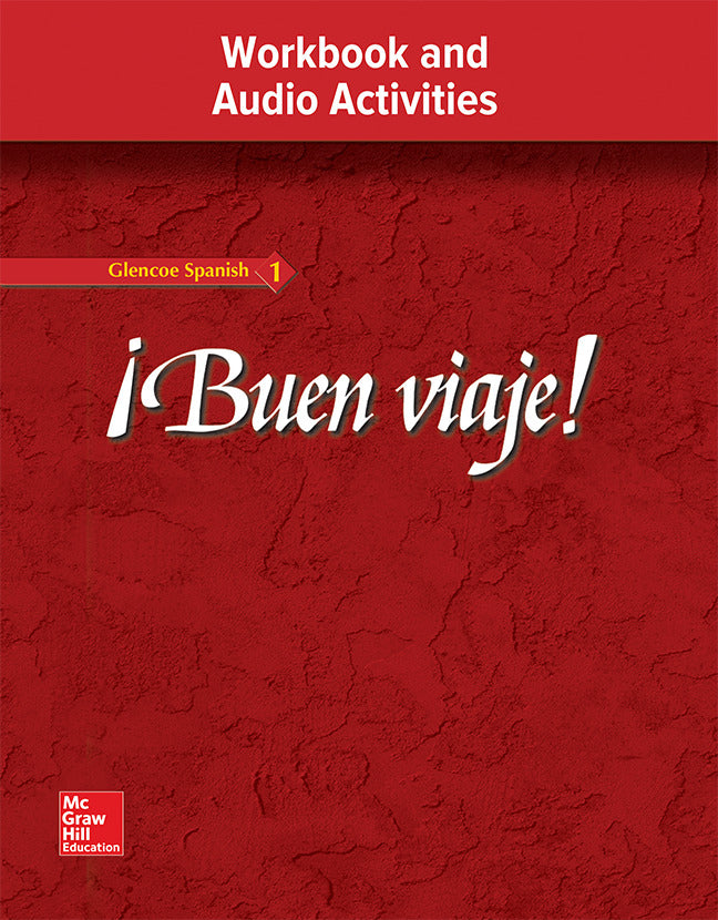 Buen Viaje Level 1 Workbook & Audio Activities Student Edition 3e