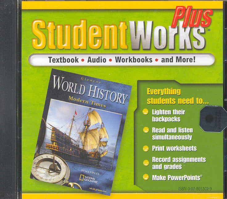 Glencoe World History Modern Times Studentworks Plus Cd Rom 2e
