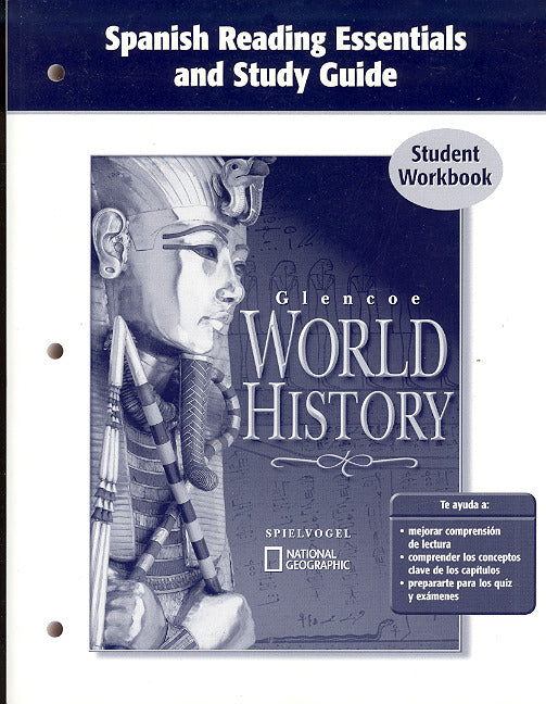Glencoe World History Spanish Reading Essentials & Study Guide Workbook 2e