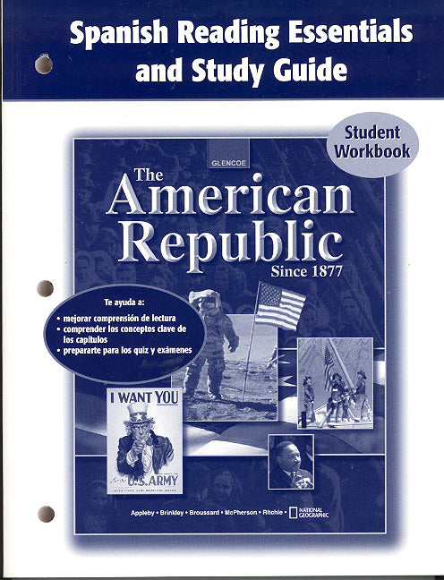 The American Republic Since 1877 Spanish Reading Essentials & Study Guide Student Edition 2e