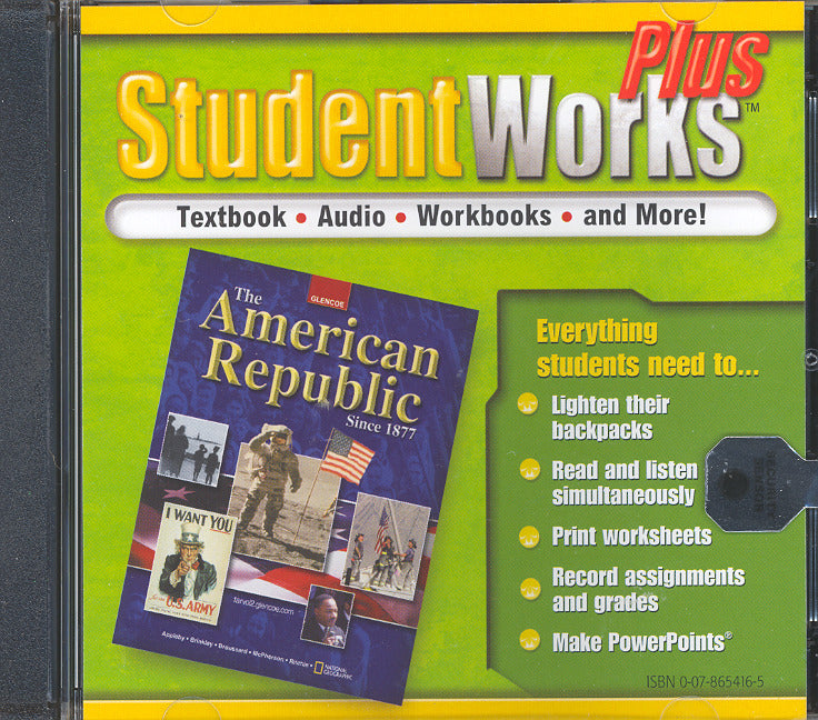 The American Republic Since 1877 Studentworks Plus Cd Rom 2e