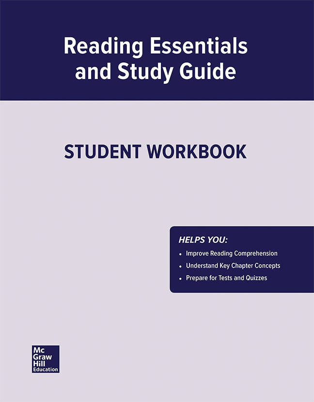 United States Government Democracy In Action Reading Essentials & Study Guide Workbook 2e