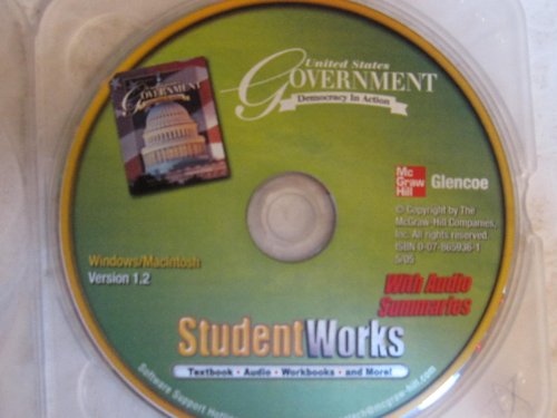 United States Government Democracy In Action Studentworks Cd Rom 2e