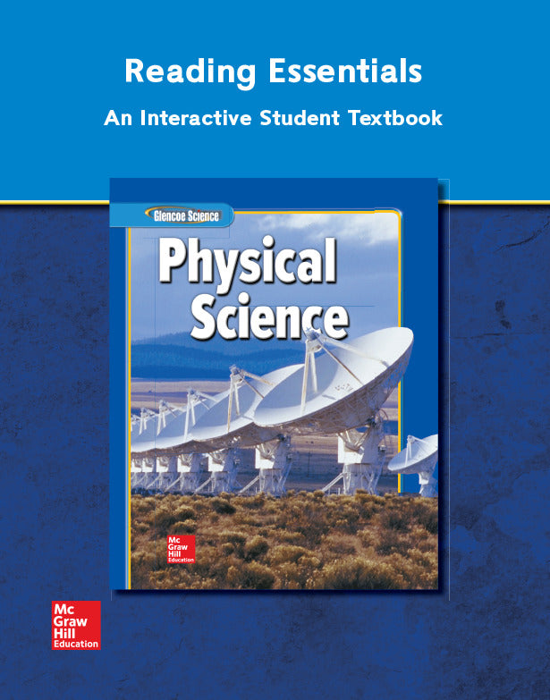 Glencoe Physical Iscience Grade 8 Reading Essentials Student Edition