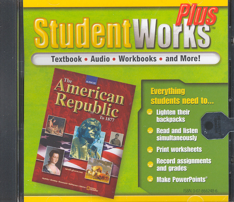 The American Republic To 1877 Studentworks Plus Cd Rom 2e