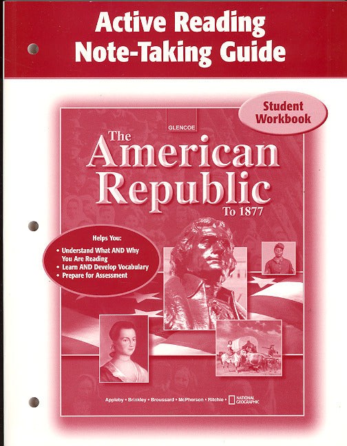 The American Republic To 1877 Active Note Taking Guide Student Edition 2e
