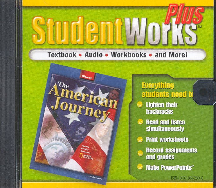 The American Journey Studentworks Plus Cd Rom 5e