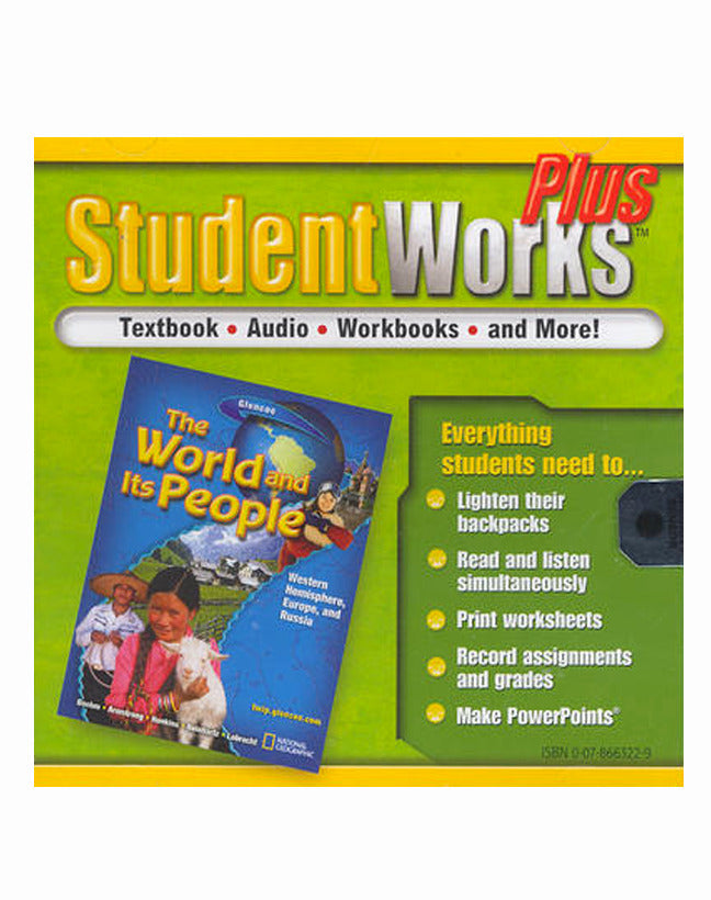 The World & Its People Western Hemisphere Europe & Russia Studentworks Plus Cd Rom