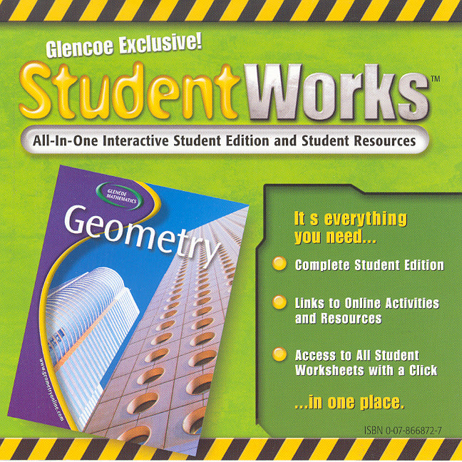 Glencoe Geometry Studentworks Cd Rom