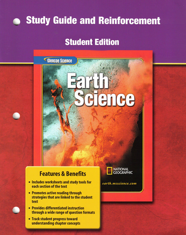 Glencoe Earth Science Grade 6 Reinforcement & Study Guide Student Edition