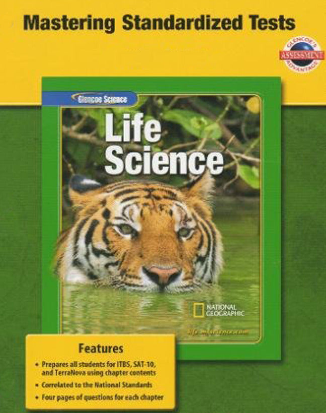 Glencoe Life Iscience Grade 7 Mastering Standardized Tests Student Edition