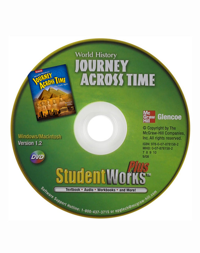 Journey Across Time Early Ages Studentworks Plus Cd Rom
