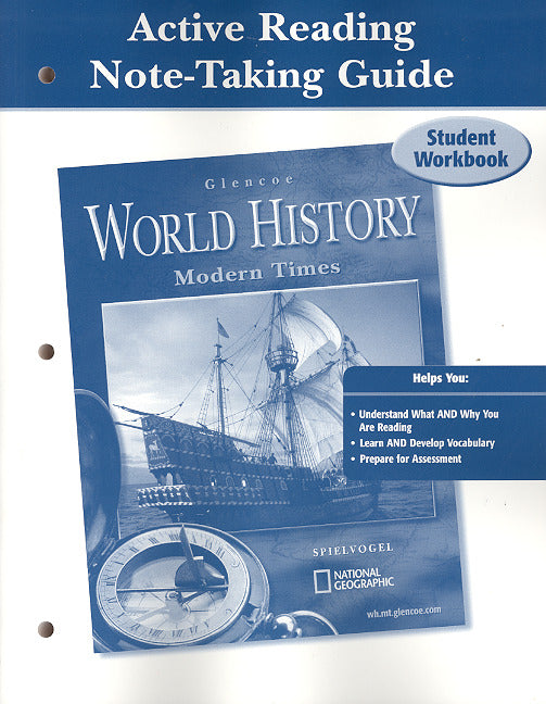 Glencoe World History Modern Times Active Reading Note Taking Guide Student Edition 2e