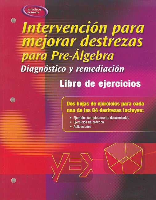 Skills Intervention For Pre Algebra Diagnosis & Remediation Spanish Student Workbook