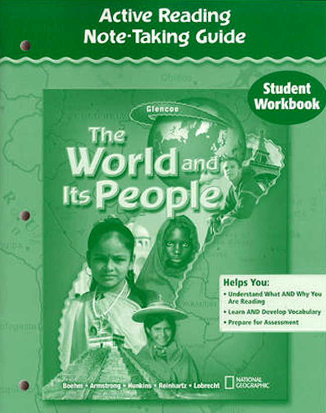 The World & Its People Active Reading Note Taking Guide Student Workbook