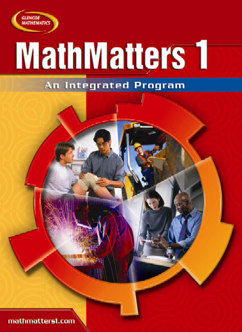 Mathmatters 1 An Integrated Program Student Edition