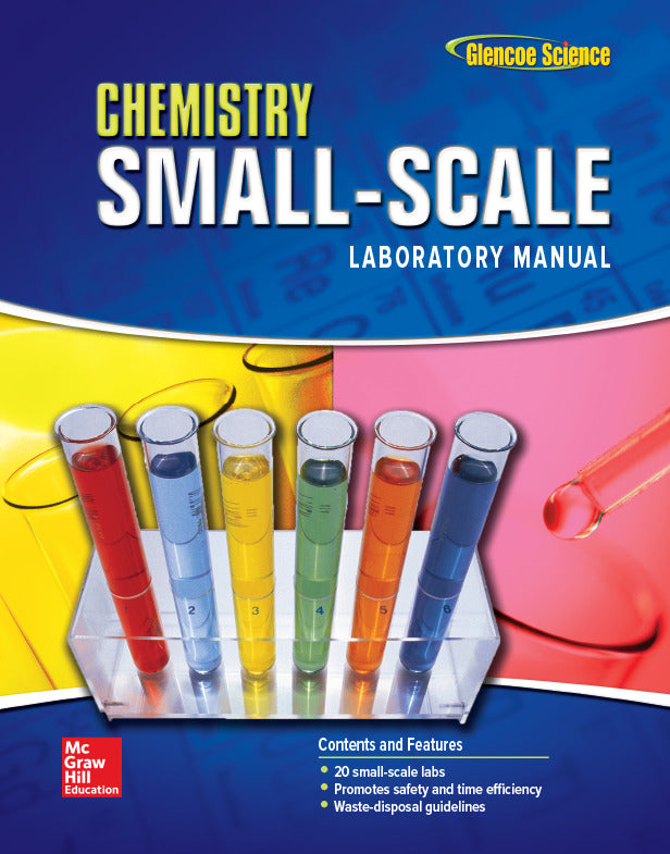 Chemistry Matter & Change Small Scale Laboratory Manual Student Edition