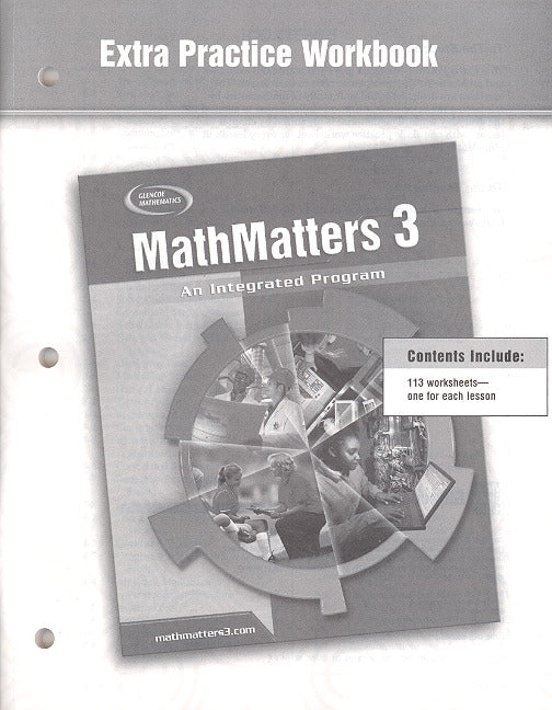 Mathmatters 3 An Integrated Program Extra Practice Workbook