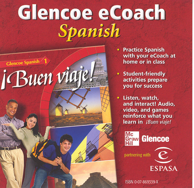 Buen Viaje Level 1 Ecoach Spanish Cd Rom