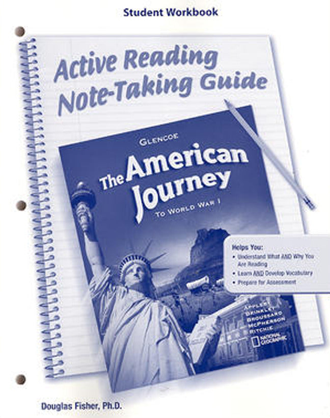 The American Journey To World War I Active Reading Note Taking Guide Student Workbook