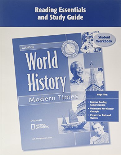 Reading Essentials and Study Guide: World History - Modern Times, California Edition [Paperback] McGraw-Hill Education
