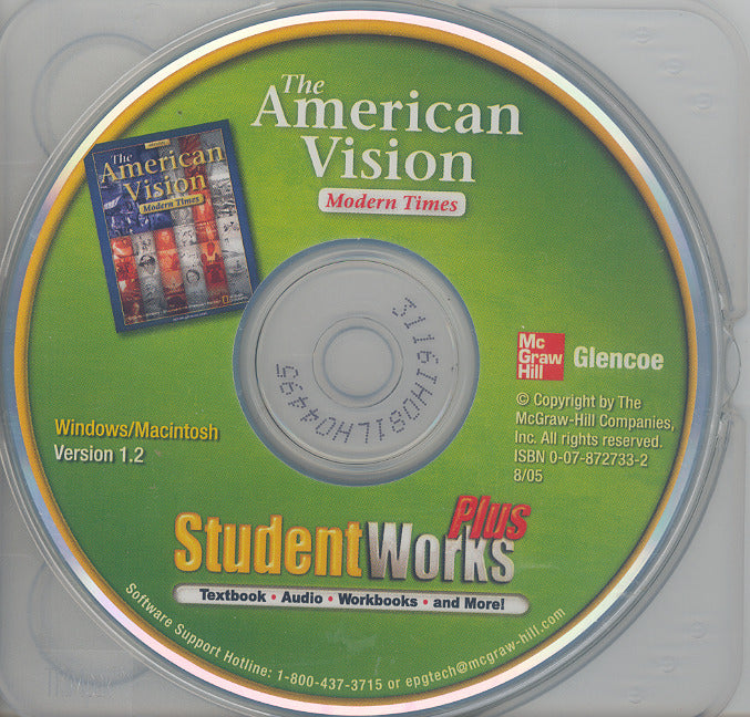 The American Vision Modern Times Studentworks Plus
