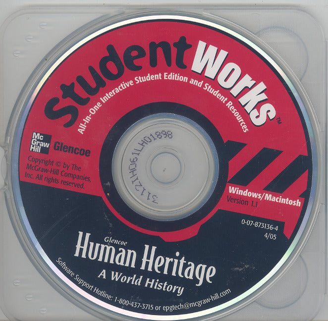 Human Heritage Studentworks 3e