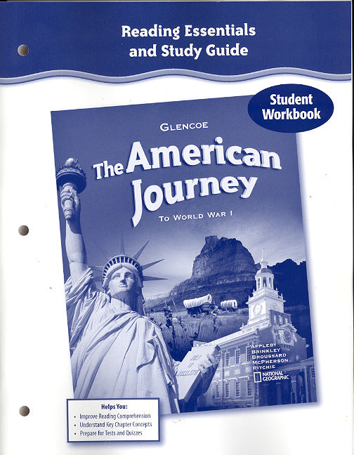 The American Journey To World War 1 Reading Essentials & Study Guide Workbook