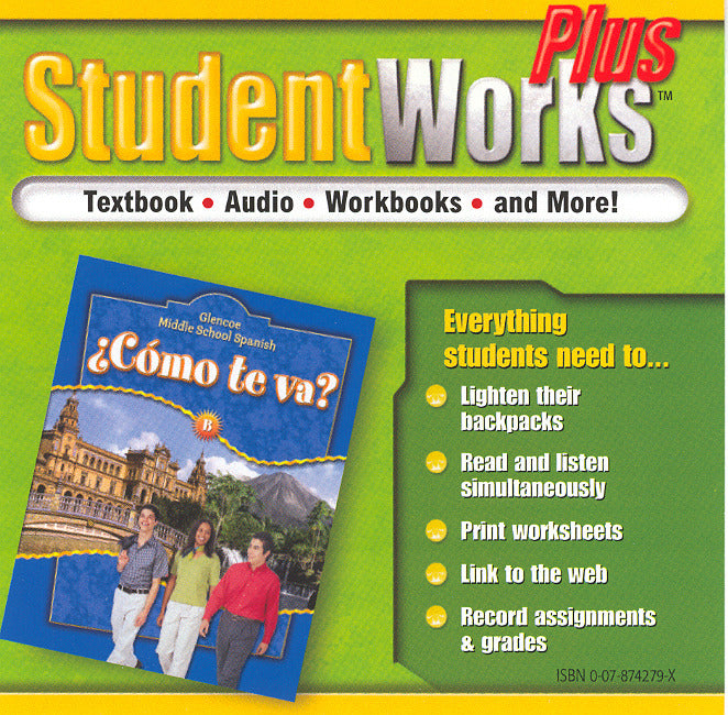 CÃ³mo Te Va Level B Nivel Azul Studentworks Plus Cd Rom