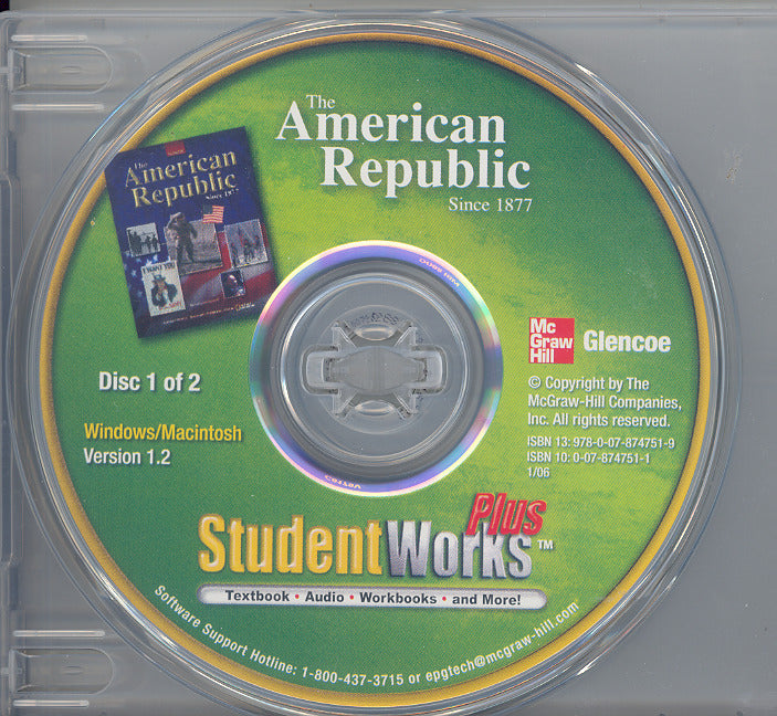 The American Republic Since 1877 Studentworks Plus