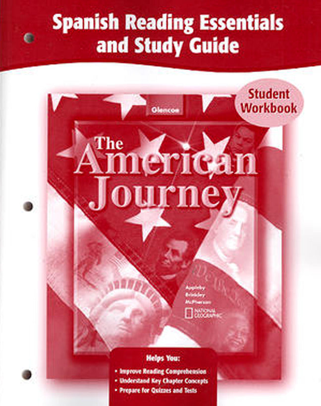 The American Journey Spanish Reading Essentials & Study Guide Workbook 5e