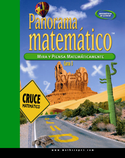 Mathscape Seeing & Thinking Mathematically Course 3 Consolidated Spanish Student Guide