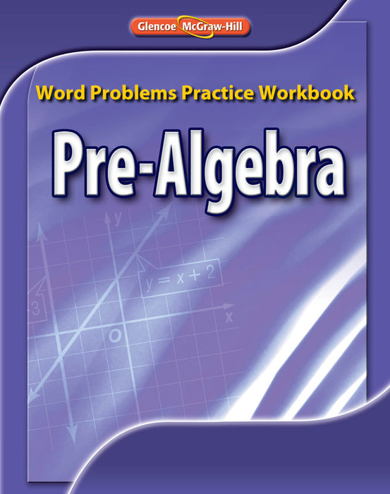 Pre Algebra Word Problems Practice Workbook