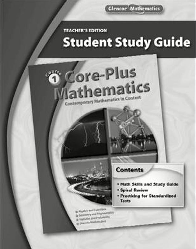 Core Plus Mathematics Contemporary Mathematics In Context Course 1 Student Study Guide