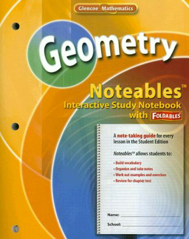 Geometry Noteables Interactive Study Notebook With Foldables