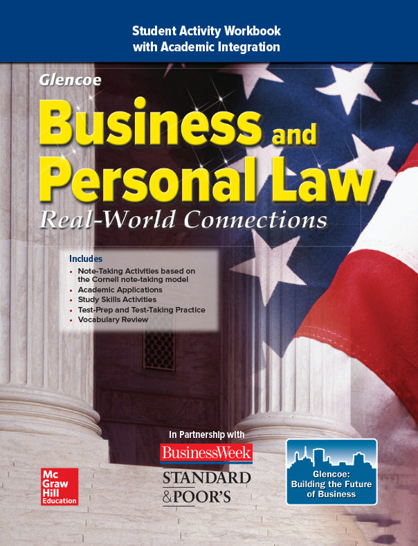 Business & Personal Law Real World Connections Student Activity Workbook